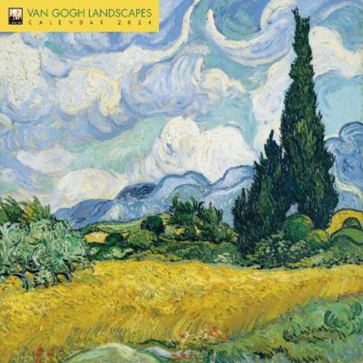 Picture of Vincent van Gogh Landscapes Wall Calendar 2024 (Art Calendar)