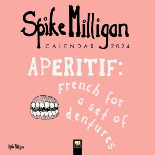 Picture of Spike Milligan Wall Calendar 2024 (Art Calendar)