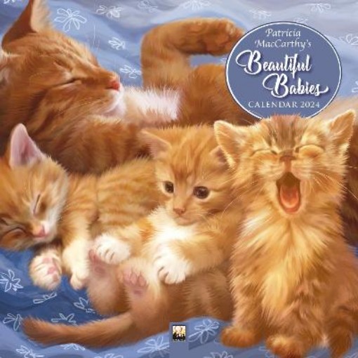 Picture of Patricia McCarthy's Beautiful Babies Wall Calendar 2024 (Art Calendar)