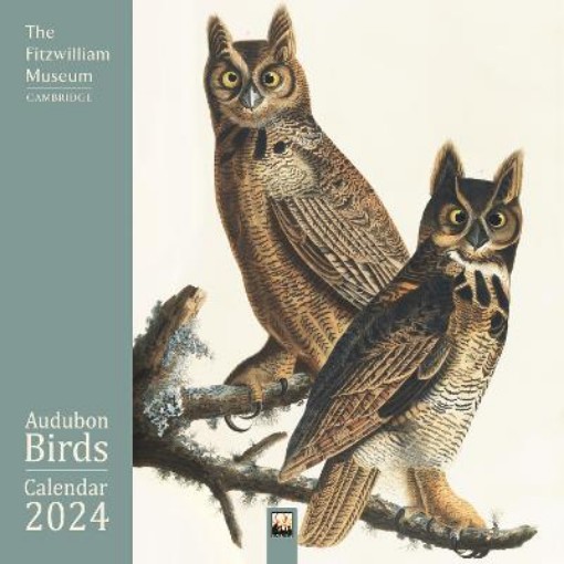 Picture of Fitzwilliam Museum: Audubon Birds Wall Calendar 2024 (Art Calendar)