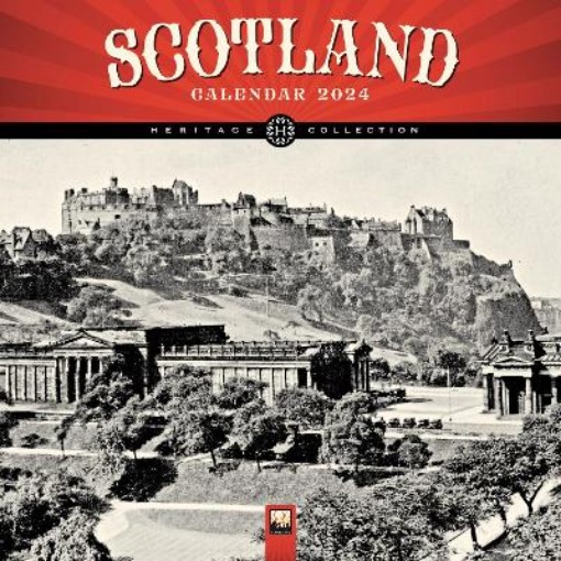 Picture of Scotland Heritage Wall Calendar 2024 (Art Calendar)