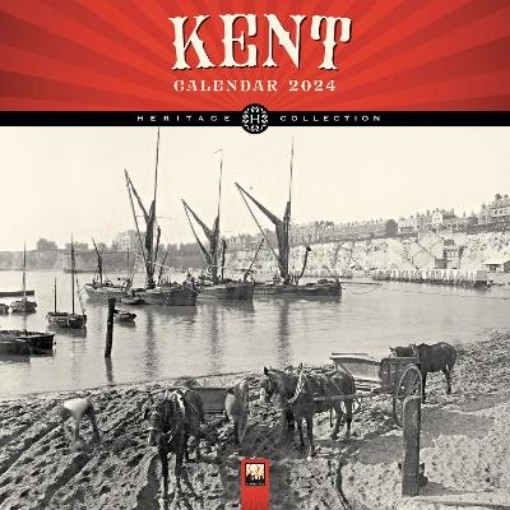 Picture of Kent Heritage Wall Calendar 2024 (Art Calendar)
