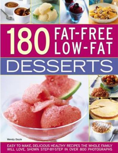 Picture of 180 Fat-Free Low-Fat Desserts