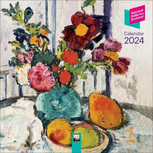 Picture of National Galleries Scotland: Floral Mini Wall Calendar 2024 (Art Calendar)