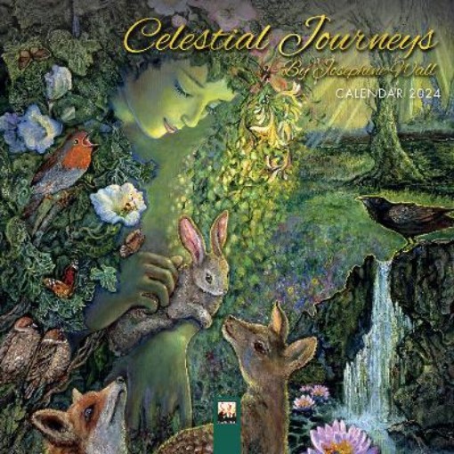 Picture of Celestial Journeys by Josephine Wall Mini Wall Calendar 2024 (Art Calendar)