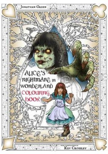 Picture of Alice's Nightmare in Wonderland Colouring Book 2