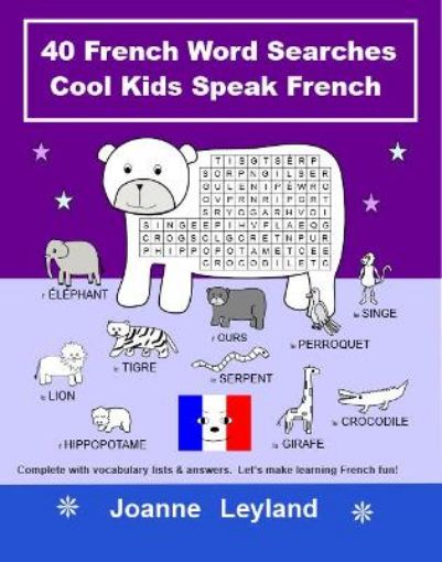 Picture of 40 French Word Searches Cool Kids Speak French