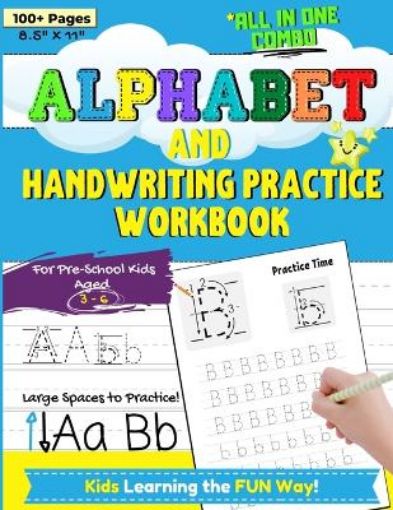 Picture of Alphabet and Handwriting Practice Workbook For Preschool Kids Ages 3-6