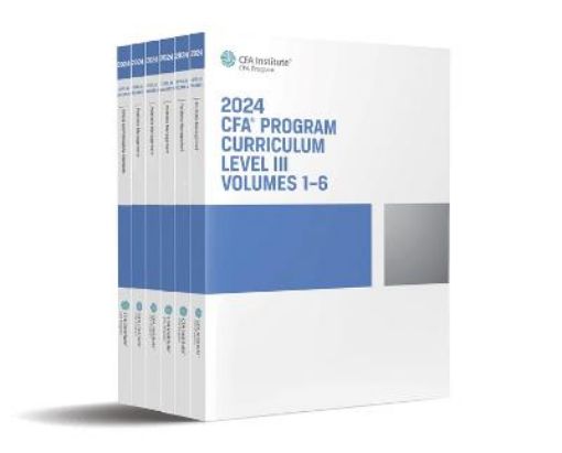 Picture of 2024 CFA Program Curriculum Level III Box Set