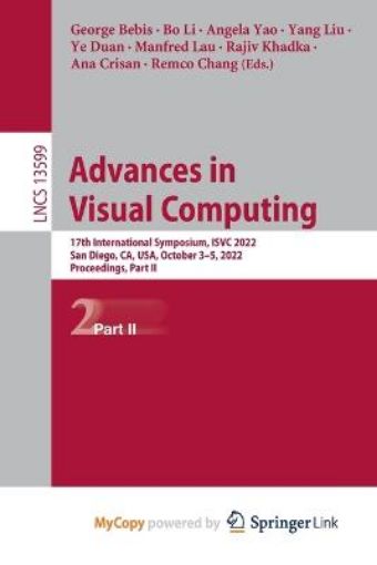 Picture of Advances in Visual Computing