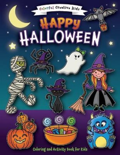 Picture of Happy Halloween Coloring and Activity Book
