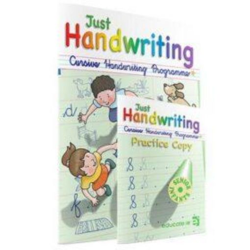 Picture of Just Handwriting - Senior Infants - Cursive + Practice Copy