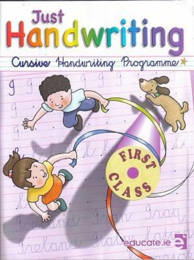 Picture of Just Handwriting - 1st Class - Cursive + Practice Copy