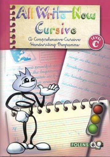 Picture of All Write Now Cursive Book C - 5th Class