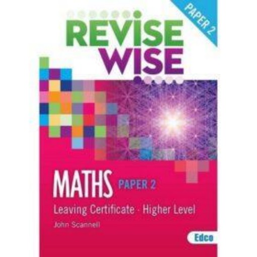 Picture of REVISE WISE LC MATHS PAPER 2 HL 2020