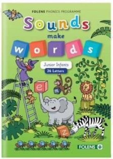 Picture of Sounds Make Words - Junior Infants (26 Letters)