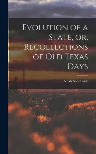 Picture of Evolution of a State, or, Recollections of Old Texas Days