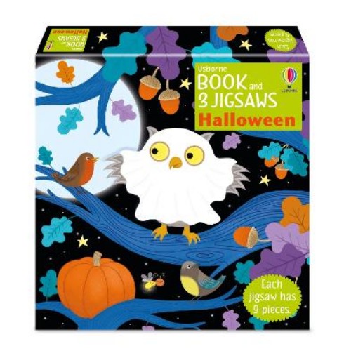 Picture of Usborne Book and 3 Jigsaws: Halloween
