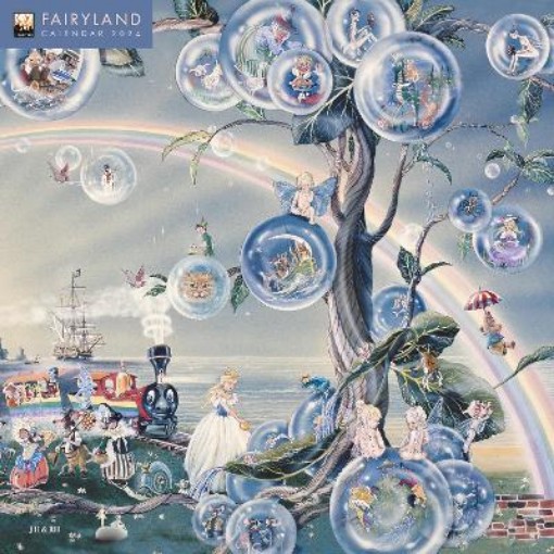 Picture of Fairyland by Jean & Ron Henry Wall Calendar 2024 (Art Calendar)