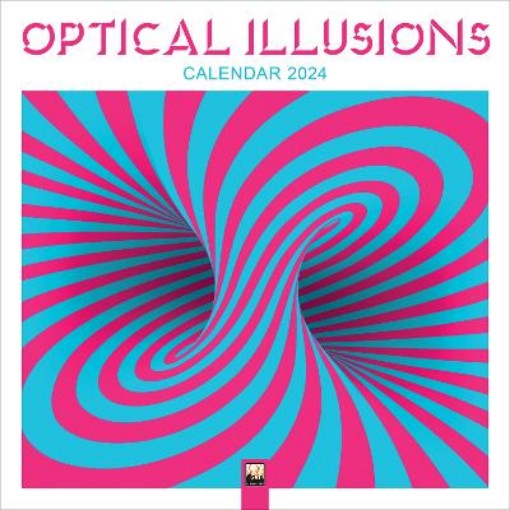Picture of Optical Illusions Wall Calendar 2024 (Art Calendar)