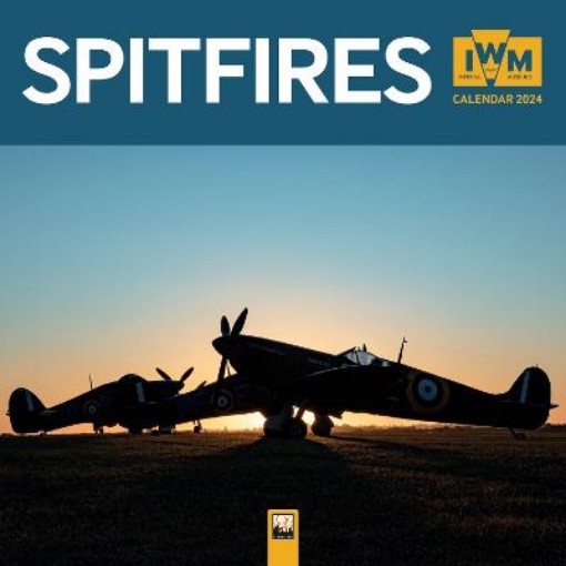 Picture of Imperial War Museums: Spitfires Wall Calendar 2024 (Art Calendar)