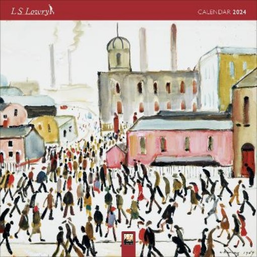 Picture of L.S. Lowry Wall Calendar 2024 (Art Calendar)