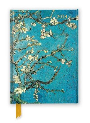 Picture of Vincent van Gogh: Almond Blossom 2024 Luxury Diary - Page to View with Notes