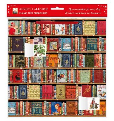 Picture of Bodleian Libraries: Christmas Bookshelves Advent Calendar (with stickers)