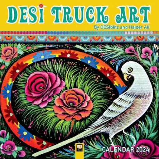 Picture of Desi Truck Art Wall Calendar 2024 (Art Calendar)