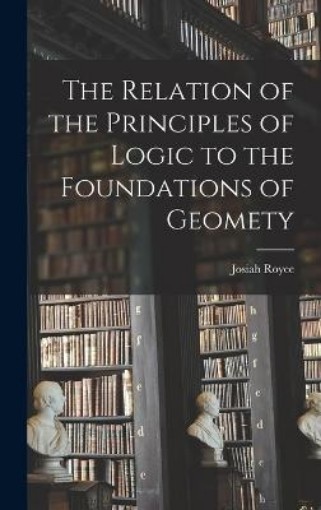 Picture of Relation of the Principles of Logic to the Foundations of Geomety