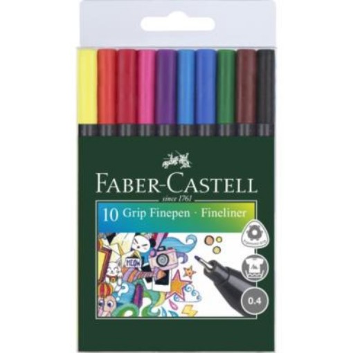Picture of FABER GRIP FINEPEN SET OF 10