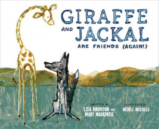 Picture of Giraffe and Jackal Are Friends (Again!)