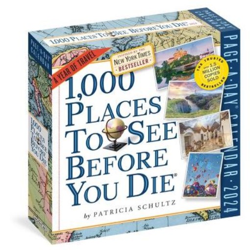 Picture of 1,000 Places to See Before You Die Page-A-Day Calendar 2024