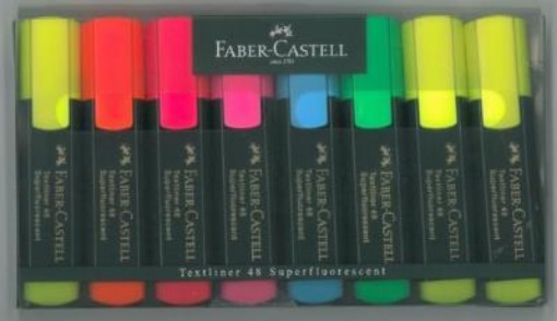 Picture of Flourescent Highlighters 8 Pack