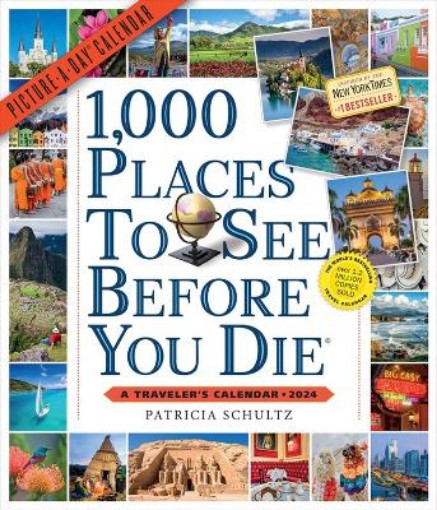 Picture of 1,000 Places to See Before You Die Picture-A-Day Wall Calendar 2024