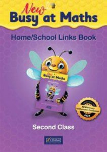Picture of Busy at Maths 2 - Second Class - Home / School Links Book - New Edition (2024)
