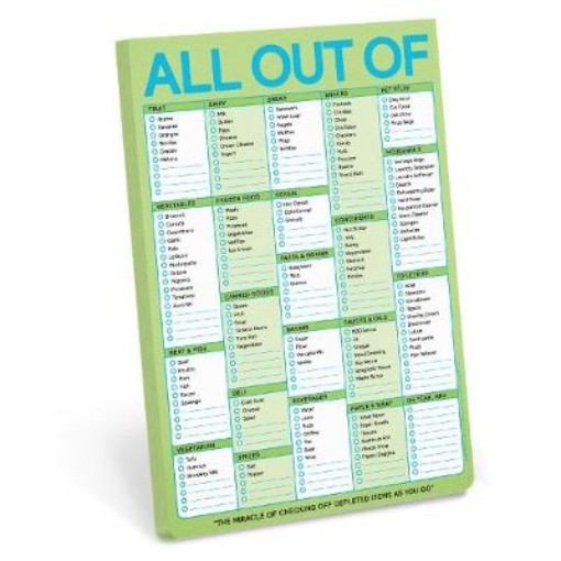Picture of Knock Knock All Out Of Pad with Magnet (Pastel Edition)