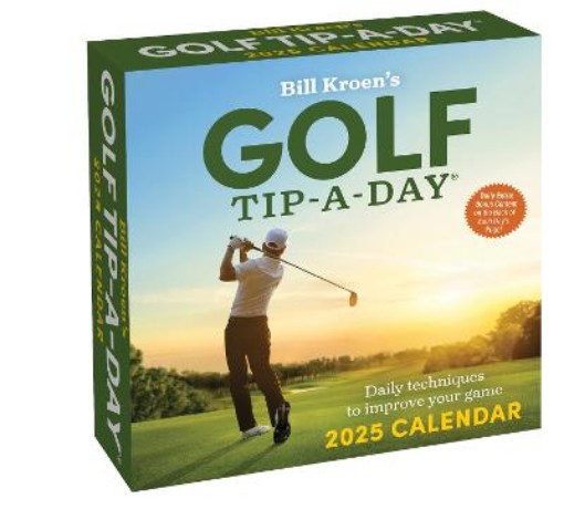 Picture of Bill Kroen's Golf Tip-A-Day 2025 Calendar