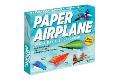 Picture of Paper Airplane 2025 Fold-A-Day Calendar