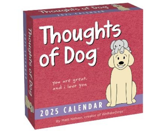 Picture of Thoughts of Dog 2025 Day-to-Day Calendar