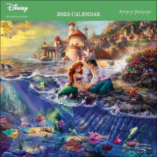 Picture of Disney Dreams Collection by Thomas Kinkade Studios: 2025 Mini Wall Calendar