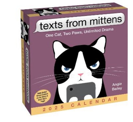 Picture of Texts from Mittens the Cat 2025 Day-to-Day Calendar