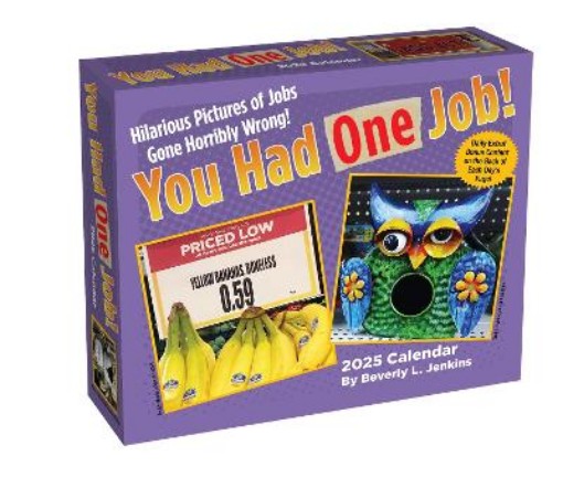 Picture of You Had One Job 2025 Day-to-Day Calendar