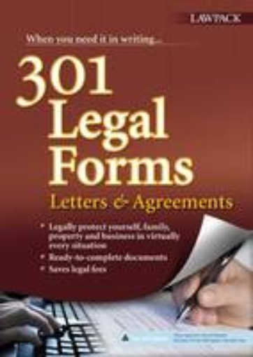Picture of 301 Legal Forms, Letters & Agreements