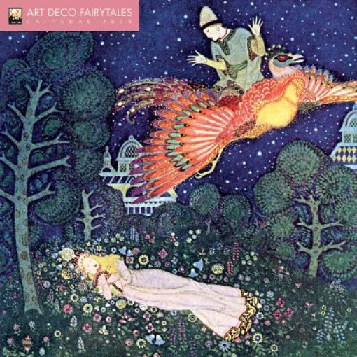 Picture of Art Deco Fairytales Wall Calendar 2025 (Art Calendar)