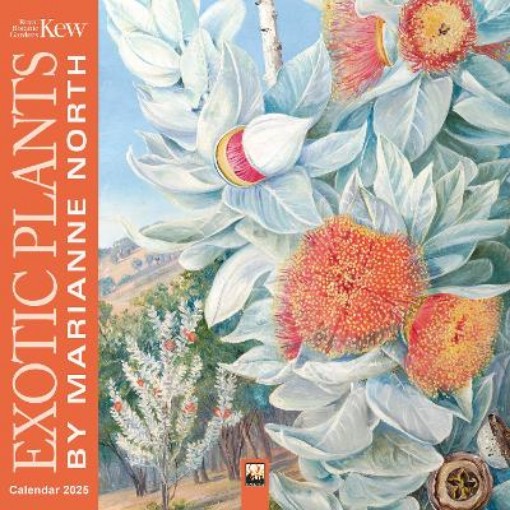 Picture of Kew Gardens: Exotic Plants by Marianne North Wall Calendar 2025 (Art Calendar)