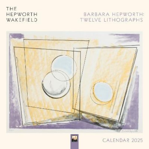 Picture of Hepworth Wakefield: Barbara Hepworth: Twelve Lithographs Wall Calendar 2025 (Art Calendar)