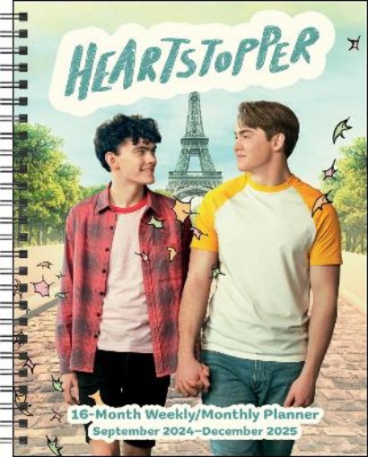 Picture of Heartstopper 16-Month 2024-2025 Weekly/Monthly Planner Calendar with Bonus Stickers
