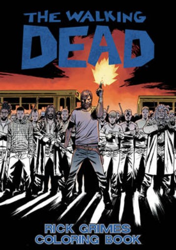 Picture of Walking Dead: Rick Grimes Adult Coloring Book