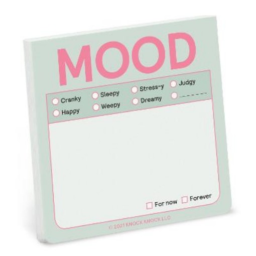 Picture of Knock Knock Mood Sticky Note (Pastel Version)